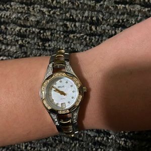Two Tone Gold & Silver Relic Watch